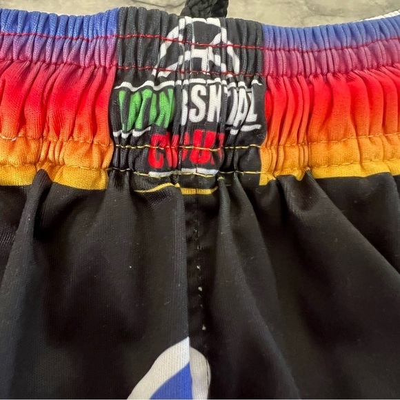 Women’s Athletic Los Angeles Multicolored CPB Pride Basketball Shorts Size S - Picture 8 of 10